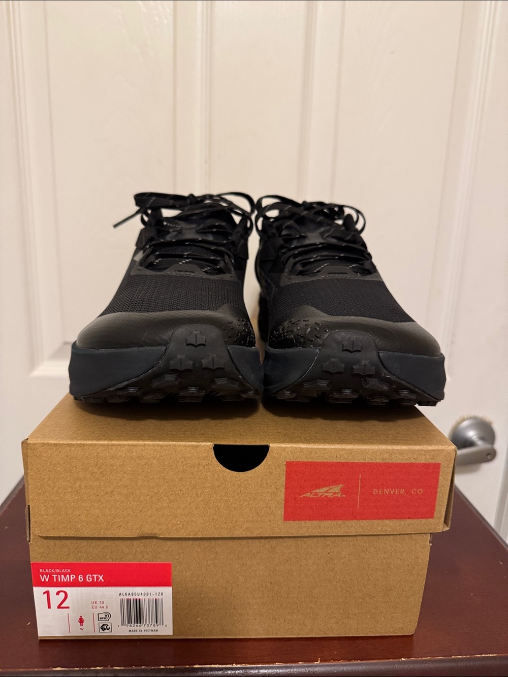 Altra Black Womens TIMP 6 GTX Size 12 - Picture 1 of 2